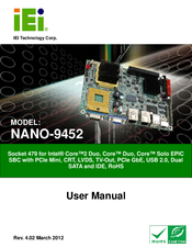 IEI Technology NANO-9452 User Manual