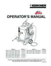 Karcher Shark HPB-353007A Operator's Manual