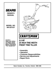 Sears Craftsman 944.621531 Owner's Manual