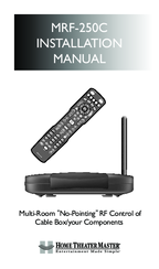 Home Theater Master MRf-250C Installation Manual
