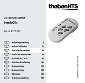 theben HTC SendoClic 907 0 690 Operating Instructions Manual