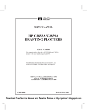 Hp C2858A Service Manual