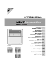 Daikin vrv III -Q Series Operation Manual