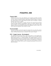 Albatron PX865PEL-800 Instruction Manual