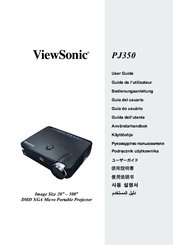 ViewSonic PJ350 User Manual
