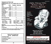 Djgusa Alpha Omega Elite Deluxe 3-In-1 Owner's Manual