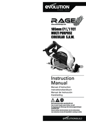Evolution Rage 1 Instruction Manual
