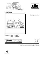 Windsor Flex 3 FLX3 Operating Instructions Manual