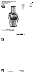 Philips HR1873 User Manual