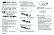 Allied Telesis AT-RPS3204 Installation Manual