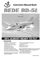 Black Horse Model BEDE BD-5J Instruction Manual Book