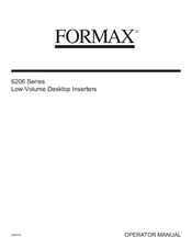 Formax 6206 Series Operator's Manual