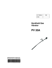 Wacker Neuson PV 35A Operator's Manual