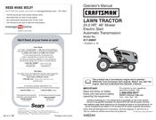 Crafstman 917.28857 Operator's Manual