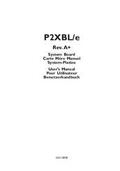 Dfi P2XBL/E User Manual