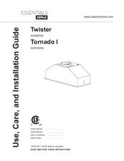 Essentials Tornado I AK8100AS Use, Care And Installation Manual