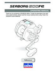 Daiwa Seaborg 500Fe Manuals | ManualsLib