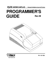 Ithaca PcOS series 90plus Programmer's Manual