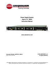 Unipower Aspiro 1UMS22 Instruction Manual