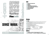 GEM RP80 Service Manual