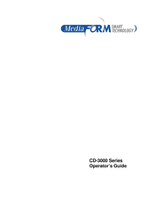 MediaFORM CD-3000 Series Operator's Manual