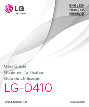 LG D410 User Manual