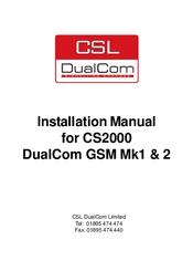 CSL DualCom GSM Mk1 Installation Manual