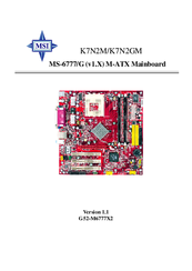 MSI K7N2M Manual