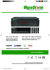 Wyre Storm MX-1616-PP-POH Instruction Manual
