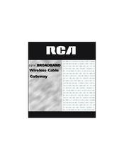 RCA DCW615 Manual