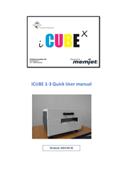 Memjet icube 1-3 Quick User Manual