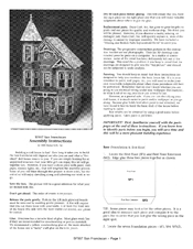 Dura-Craft SF557 San Franciscan Assembly Instructions Manual