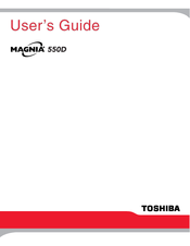 Toshiba Magnia 550D User Manual
