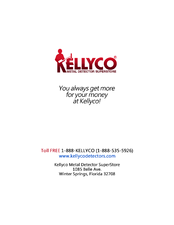 Kellyco BeachHunter ID User Manual