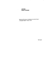 Norstar 3X8 DR5.1 M7100 Owner's Handbook Manual