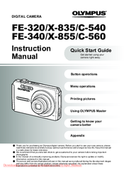 Olympus C-560 Instruction Manual