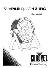 Chauvet SlimPAR QUAD 12 IRC User Manual