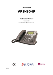 Slican VPS-804P Instruction Manual