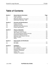 PrePRESS PANTHER PRO Technical Manual
