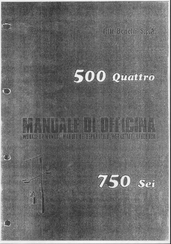Benelli 500 Quattro Workshop Manual