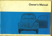 Volkswagen 1970 Beetle Convertible Owner's Manual