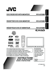 Jvc KW-AVX800 Instructions Manual