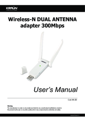 Kraun KN.1D User Manual