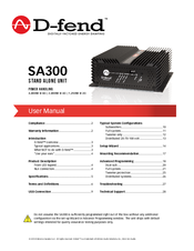 D-fend SA300 User Manual