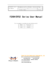 Four-Faith F2264 User Manual