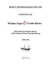 RFNet APRT-2801 User Manual