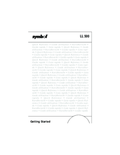 Symbol LL500 Omnilink Quick Reference