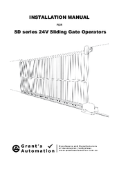 Grant's Automation SD series Installation Manual
