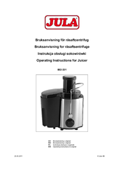 Jula 802-331 Operating Instructions Manual