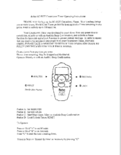 Robic SC-502T Operating Instructions